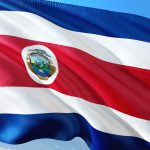 banner, flag, costa-rica